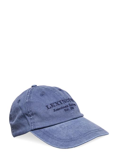 Lexington Clothing York Washed Cotton Cap Lexington Clothing Blue