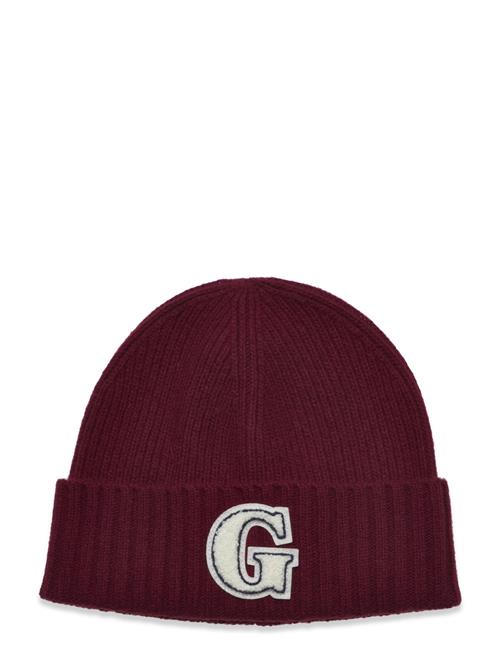 G Badge Beanie Beanie GANT Burgundy