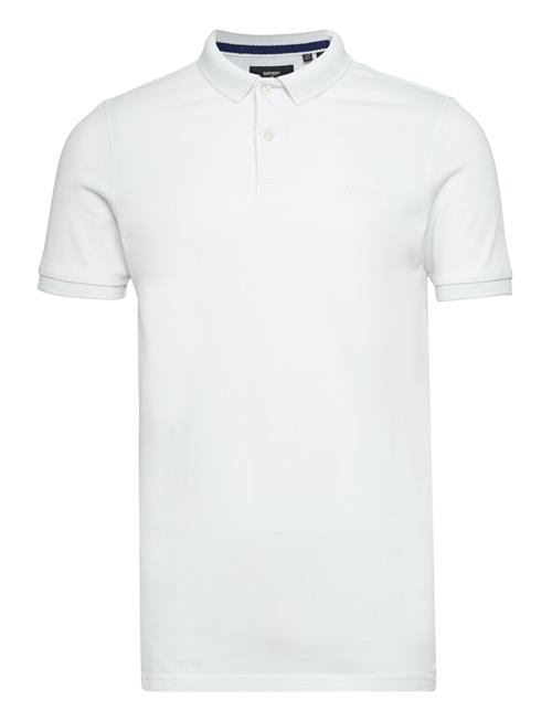 Classic Pique Polo Superdry White