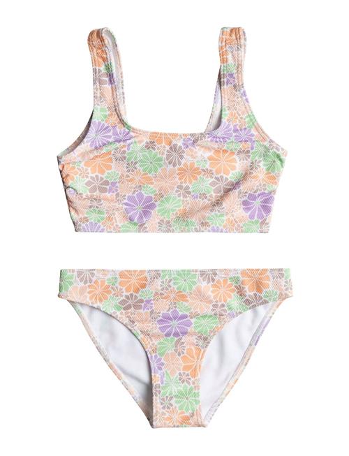 Se Roxy All About Sol Cropped Set Roxy Patterned ved Booztlet