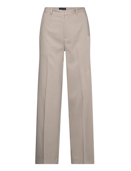 Se Lexington Clothing Kennedy Lyocell Blend Wide-Leg Tailored Pants Lexington Clothing Beige ved Booztlet