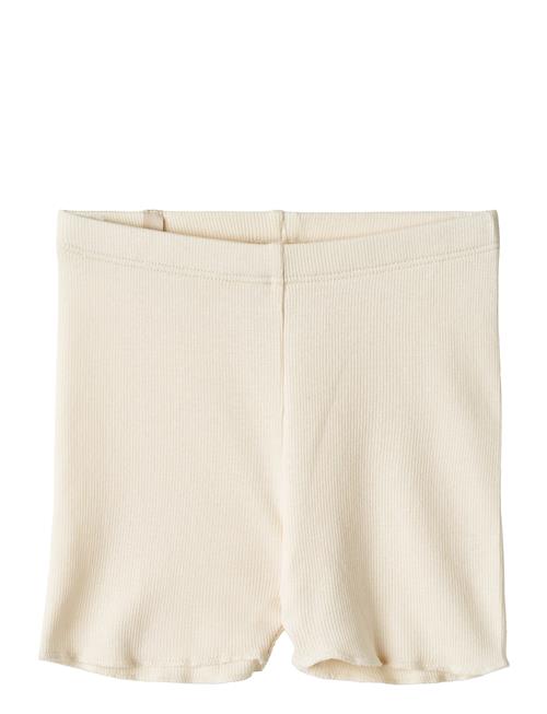 Wheat Rib Shorts Sine Wheat Cream