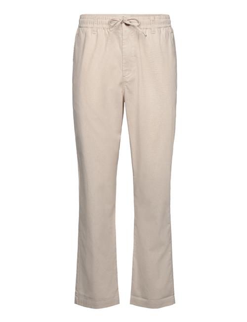 Akjan Cot/Linen Ela Pants Anerkjendt Beige