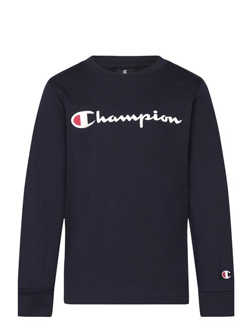 Se Champion Long Sleeve T-Shirt Champion Navy ved Booztlet