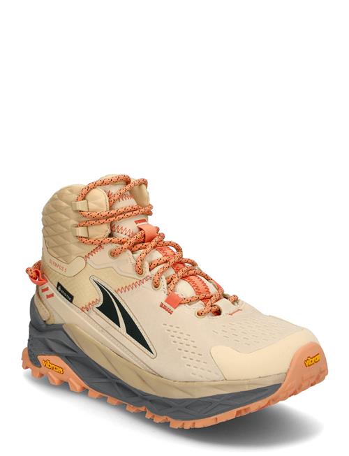 Se Altra W Olympus 5 Hike Mid Gtx Altra Beige ved Booztlet