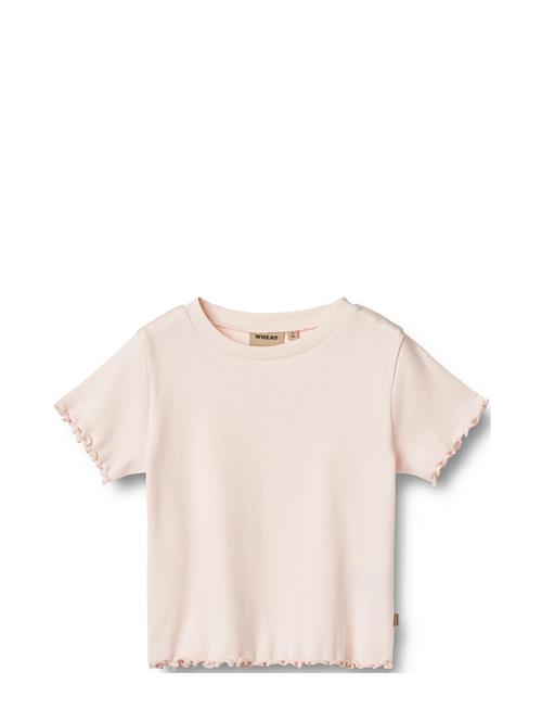 Wheat T-Shirt S/S Irene Wheat Pink