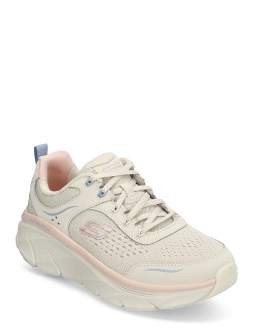 Se Skechers Womens D'lux Walker 2.0 Skechers Cream ved Booztlet