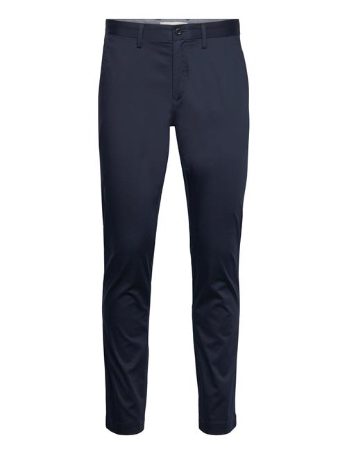 Se GANT Slim Sports Chinos GANT Navy ved Booztlet