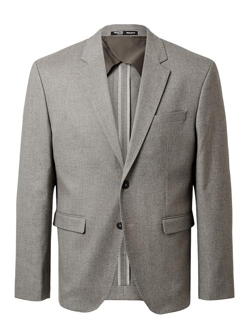 Se Selected Homme Slhreg-Odell Twill Blz Selected Homme Grey ved Booztlet