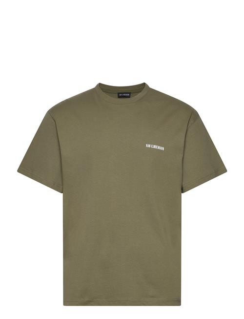 Boxy Tee S/S Artwork HAN Kjøbenhavn Green