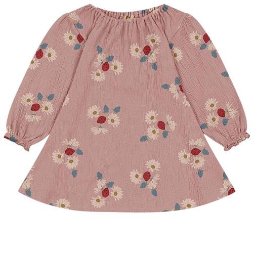 Konges Sløjd Chleo Kjole Ladybug Daisy Blush | Lyserød | 18 months