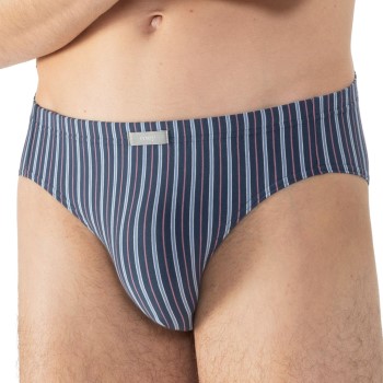 Mey Varied Stripe Jazz Briefs Flerfarvet bomuld X-Large Herre