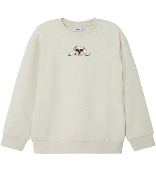 Se Name It Name It Sweatshirt - NkmNakrave - Peyote Melange ved KidsWorld