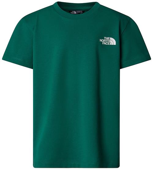 Se The North Face T-shirt - Simple Dome - Evergreen ved KidsWorld