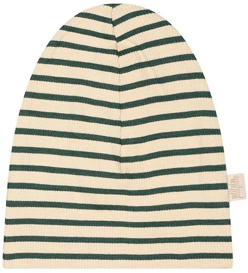 Petit Piao Petit Piao Hue - Rib - Modal - Emerald Green/Dark Off White