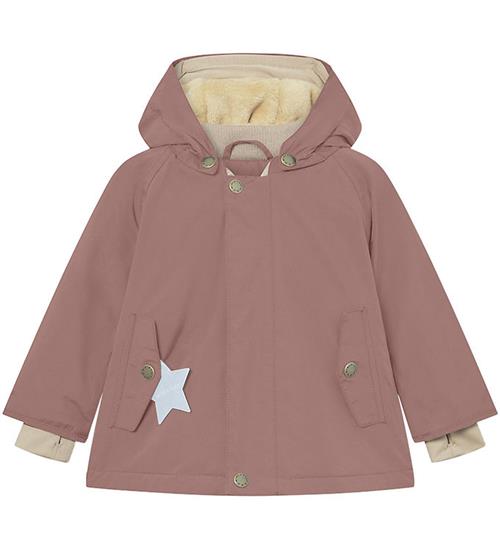 Se Mini A Ture Mini A Ture Vinterjakke - Wally Fleece - Light Plum ved KidsWorld