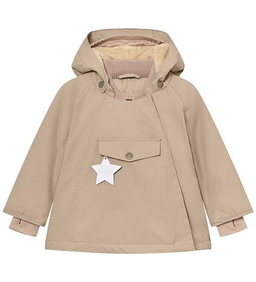 Se Mini A Ture Mini A Ture Vinterjakke - Wang Fleece - Savannah Tan ved KidsWorld