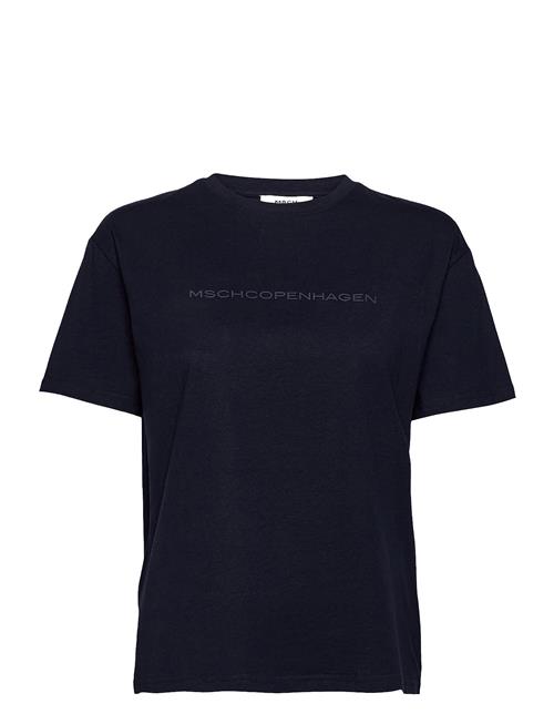 MSCH Copenhagen Liv Organic Logo Tee MSCH Copenhagen Black