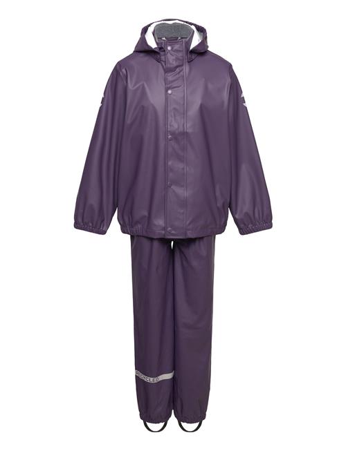 Pu Rain W. Susp. Recycled Mikk-line Purple