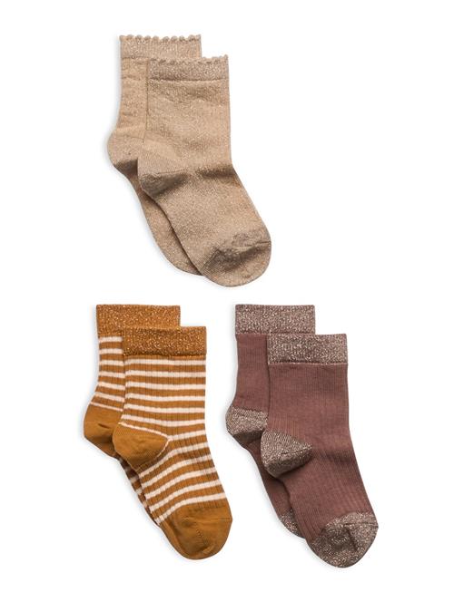 mp Denmark Dagmar Socks - 3-Pack Mp Denmark Beige