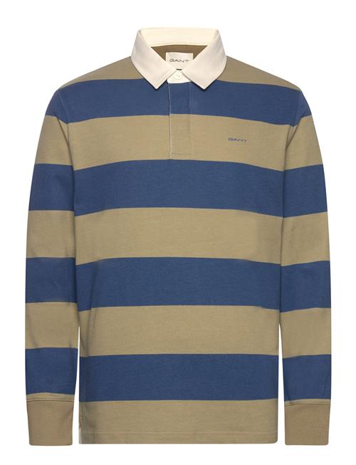 GANT Block Stripe Heavy Rugger GANT Khaki