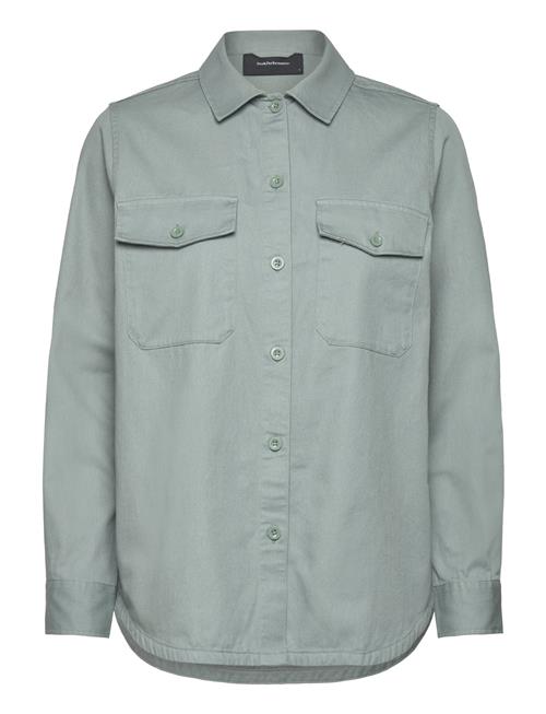 Peak Performance W Kelly Cotton Shirt Peak Performance Green