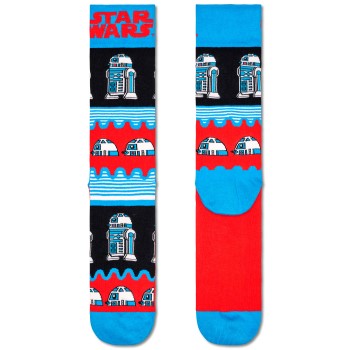 Happy socks Strømper Star Wars R2-D2 Sock Turkise bomuld Str 41/46