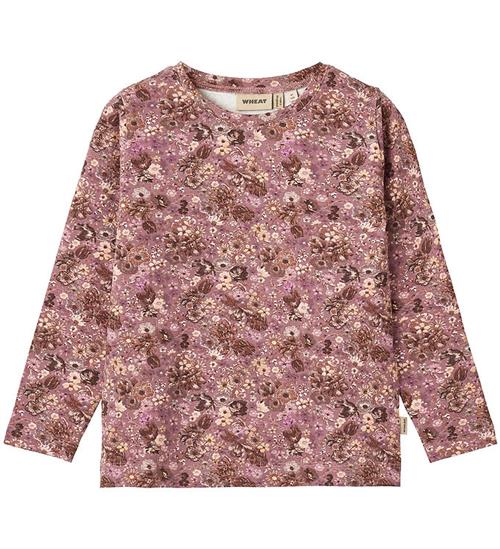 Se Wheat Bluse - Manna - Lavender Flowers ved KidsWorld