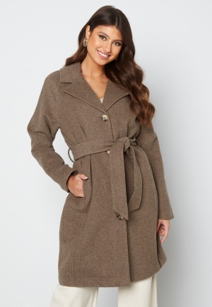 SELECTED FEMME Milan Wool Coat Caribou 42