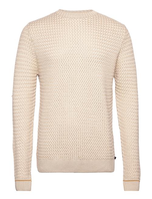 Se Clean Cut Copenhagen Emilio Knit O-Neck Clean Cut Copenhagen Cream ved Booztlet