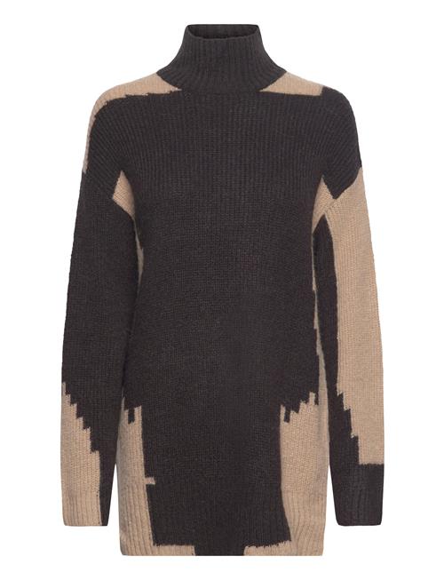 Se Minus Mslaurina Round Neck Knit Pullover Minus Brown ved Booztlet