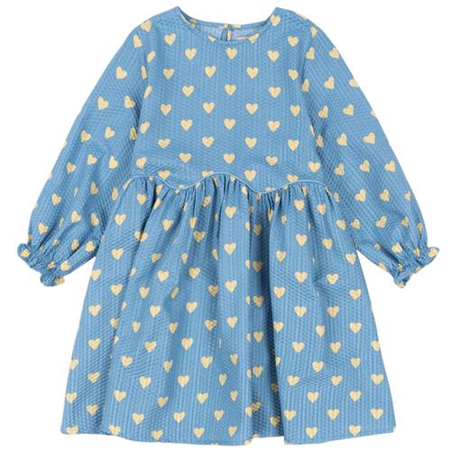 Se Konges Sløjd Vida Kjole Aisuru Blue | Blå | 2 years ved Babyshop