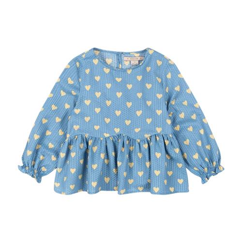 Se Konges Sløjd Vida Bluse Aisuru Blue | Blå | 18 months ved Babyshop