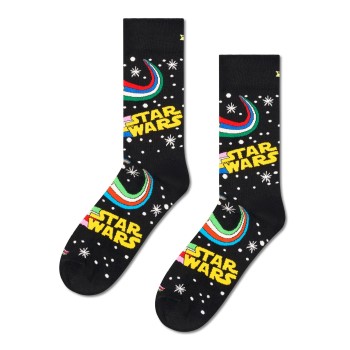 Happy socks Strømper Star Wars Logo Sock Flerfarvet bomuld Str 36/40