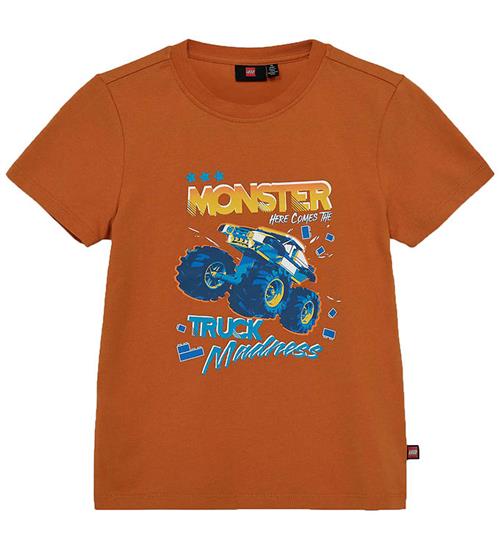 Se LEGOÂ® Wear LEGOÂ® City T-shirt - LWTano - Dark Orange ved KidsWorld