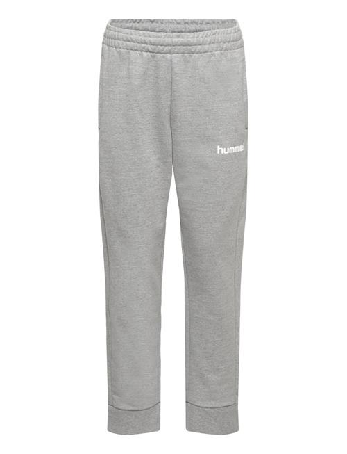 Se Hummel Hmlgo Kids Cotton Pant Hummel Grey ved Booztlet