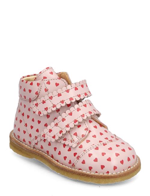 Se ANGULUS Shoes - Flat - With Velcro ANGULUS Pink ved Booztlet