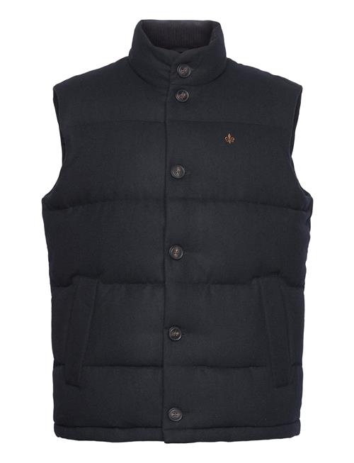 Se Morris Alston Wool Vest Morris Navy ved Booztlet