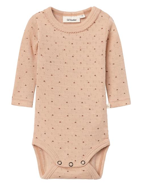 Lil'Atelier Nbfnava Ls Wool Body Lil Lil'Atelier Pink