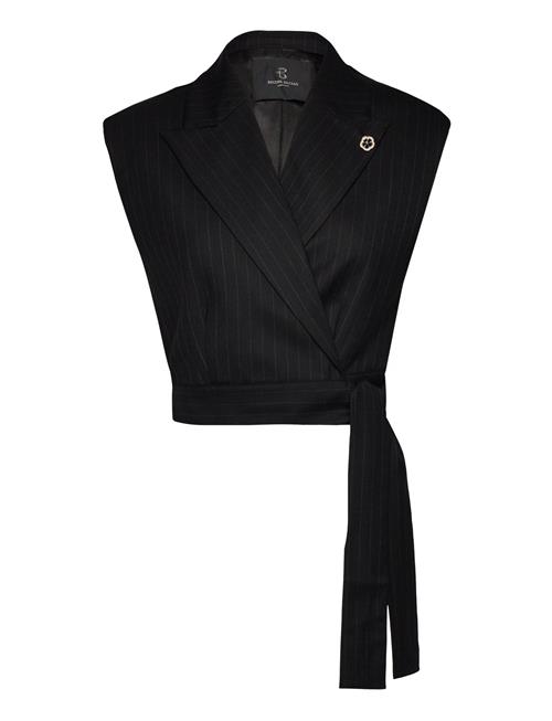 Se Billbbberin Waistcoat Bruuns Bazaar Black ved Booztlet