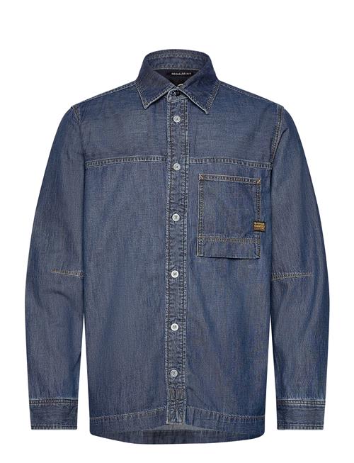 G-Star RAW 1-Pocket Regular Denim Shirt L\S G-Star RAW Blue