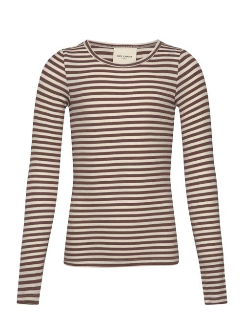 Se Sofie Schnoor Young T-Shirt Long-Sleeve Sofie Schnoor Young Brown ved Booztlet