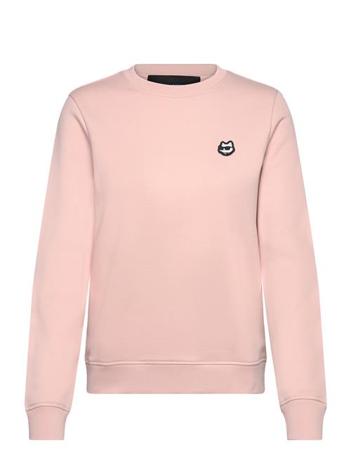 Se Karl Lagerfeld Ikonik 2.0 Patch Sweatshirt Karl Lagerfeld Pink ved Booztlet