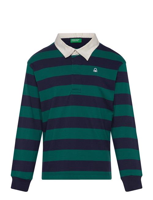 L/S Polo Shirt United Colors Of Benetton Navy