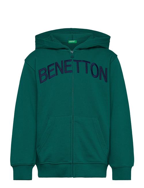 United Colors of Benetton Jacket W/Hood L/S United Colors Of Benetton Green