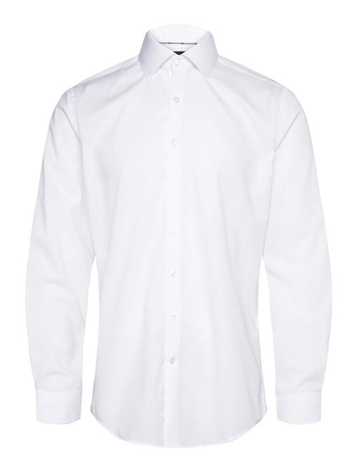 Lindbergh Plain Fine Shirt L/S Lindbergh White