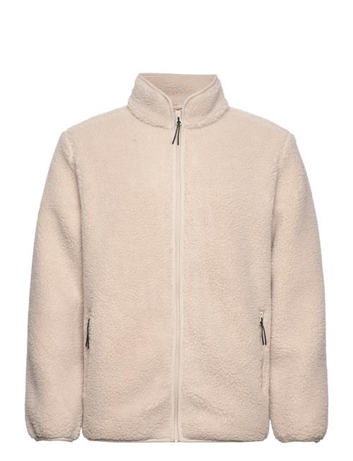 Se Lindbergh Fleece Jacket Lindbergh Cream ved Booztlet