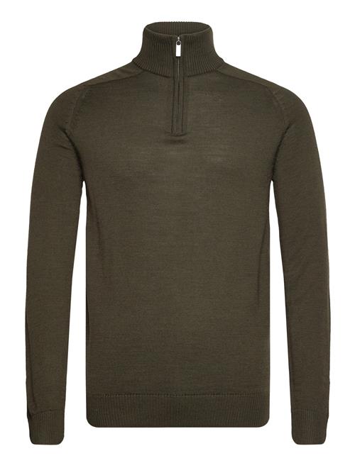 Se Bruun & Stengade Bs Pelle Regular Fit Knitwear Bruun & Stengade Khaki ved Booztlet