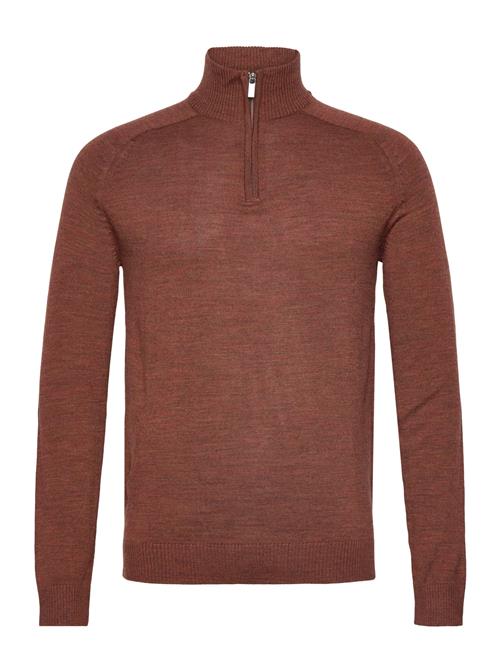 Se Bruun & Stengade Bs Pelle Regular Fit Knitwear Bruun & Stengade Brown ved Booztlet