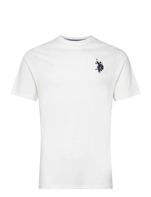 Se U.S. Polo Assn. Kaleb Rel Sj Uspa M Tee U.S. Polo Assn. White ved Booztlet